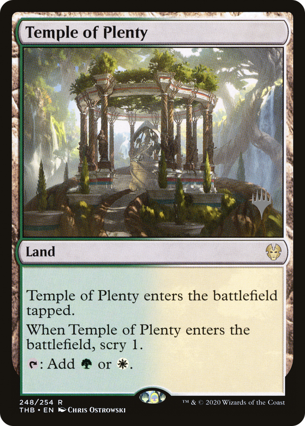 Temple of Plenty (PPTHB-248) - Theros Beyond Death Promos