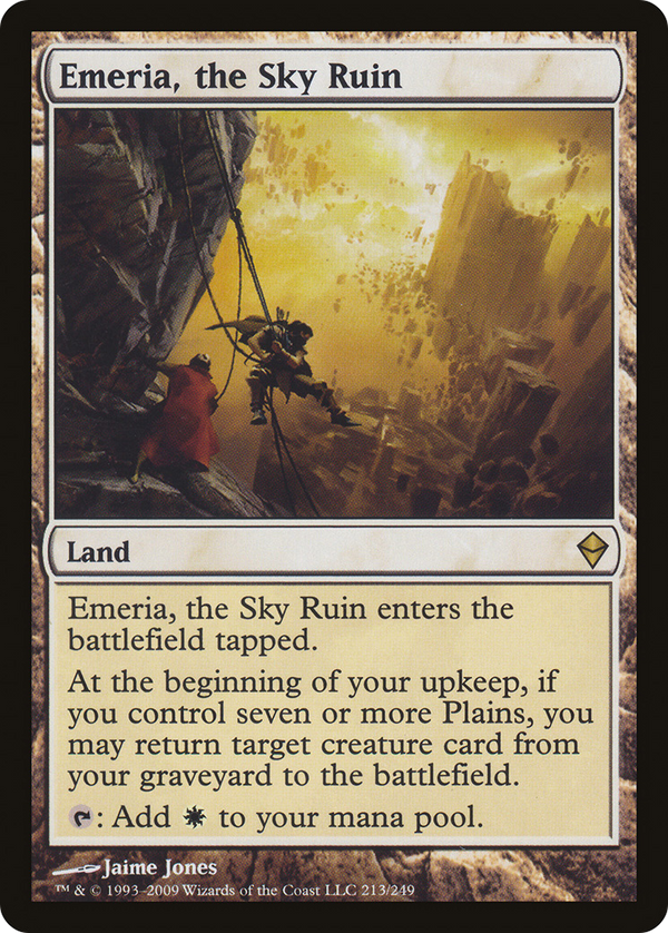 Emeria, the Sky Ruin (ZEN-213) - Zendikar