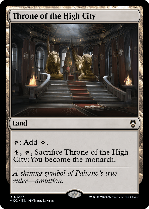 Throne of the High City (MKC-307) - Murders at Karlov Manor Commander