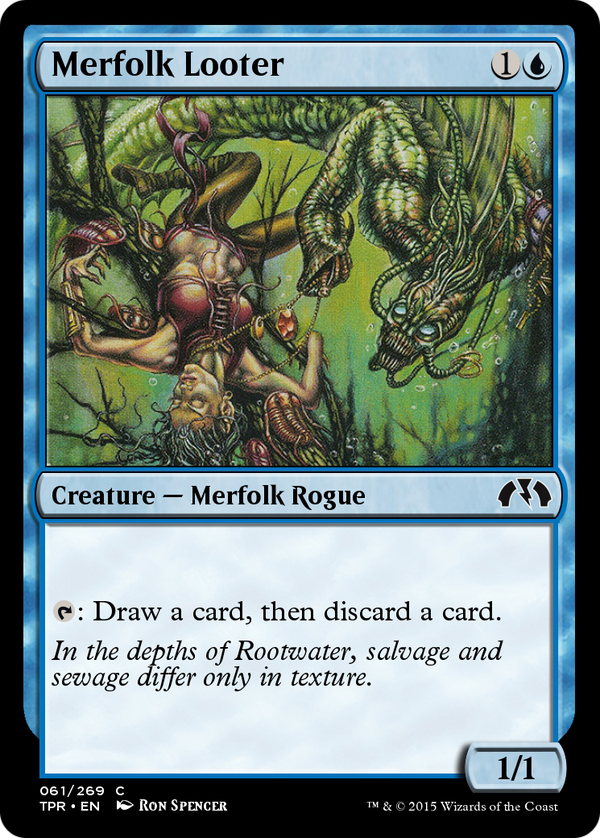 Merfolk Looter (TPR-061) - Tempest Remastered Foil