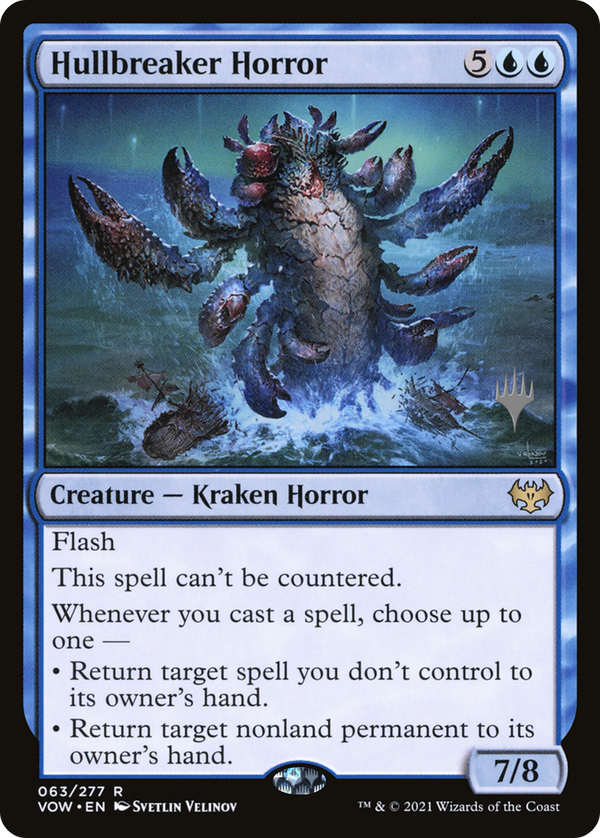 Hullbreaker Horror (PPONE-724) - Innistrad: Crimson Vow Promos