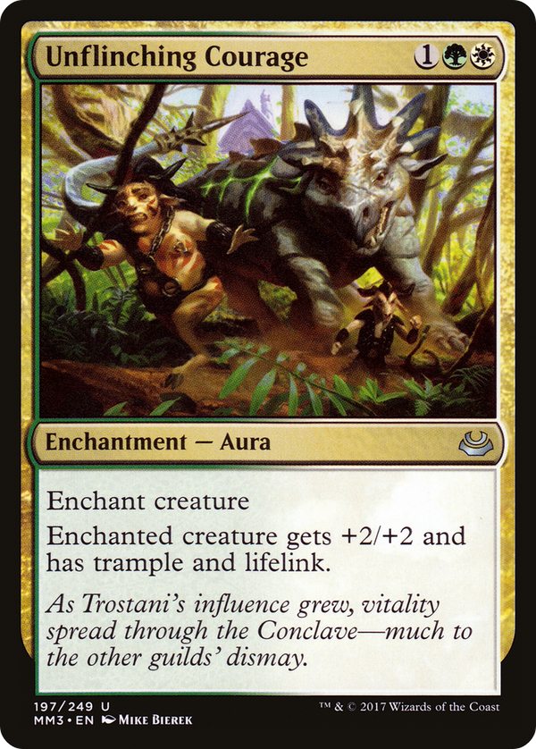 Unflinching Courage (MM3-197) - Modern Masters 2017