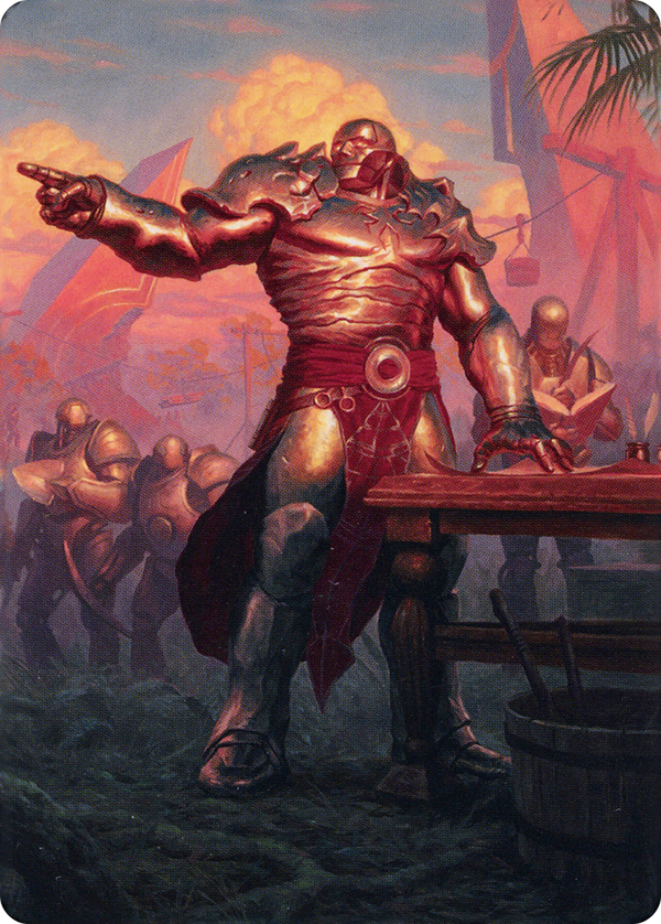 Karn, Living Legacy // Karn, Living Legacy (ADMU-001) - Dominaria United Art Series (Borderless)