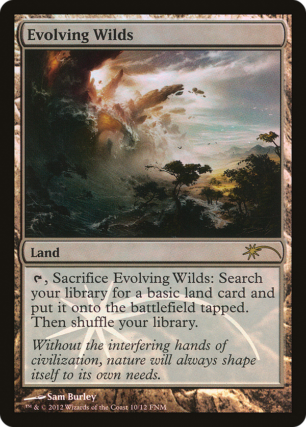 Evolving Wilds (FNM-010) - Friday Night Magic 2012 Foil