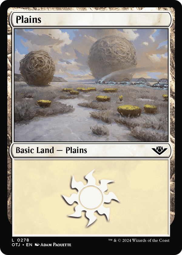 Plains (0278) (OTJ-278) - Outlaws of Thunder Junction