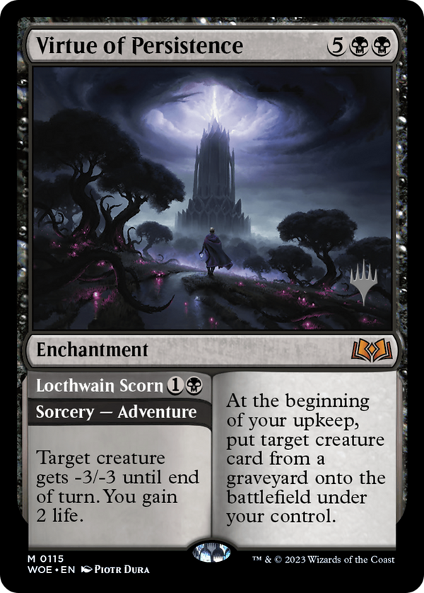Virtue of Persistence (PPWOE-115) - Wilds of Eldraine Promos