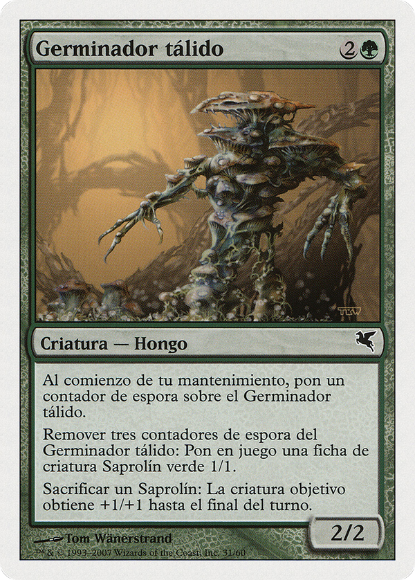Thallid Germinator (Spanish) - "Germinador talido" (J31) (PSAL-J31) - Salvat 2005