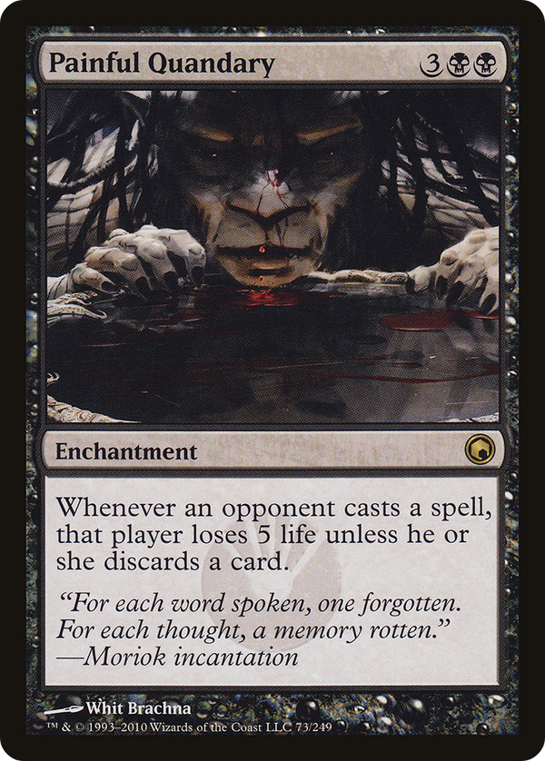 Painful Quandary (SOM-073) - Scars of Mirrodin Foil