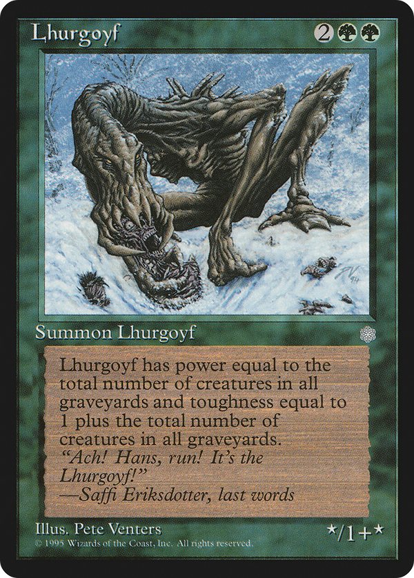 Lhurgoyf (ICE-) - Ice Age
