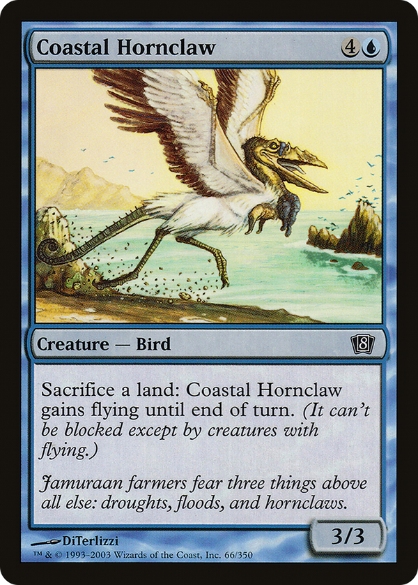 Coastal Hornclaw (8ED-066) - 8th Edition