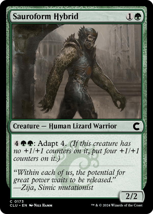 Sauroform Hybrid (CLU-173) - Ravnica: Clue Edition