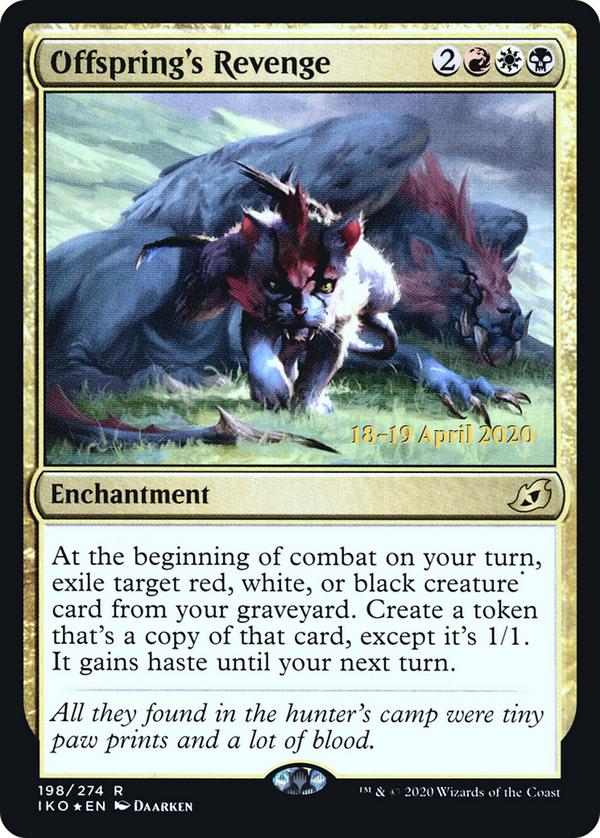 Offspring's Revenge (PRE-198S) - Ikoria: Lair of Behemoths Promos Foil