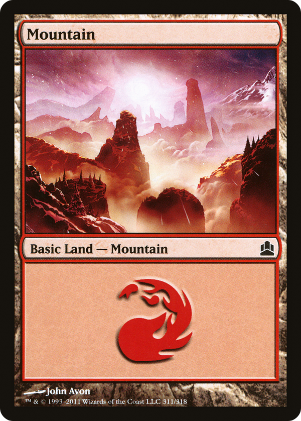 Mountain (311) (CMD-311) - Commander 2011