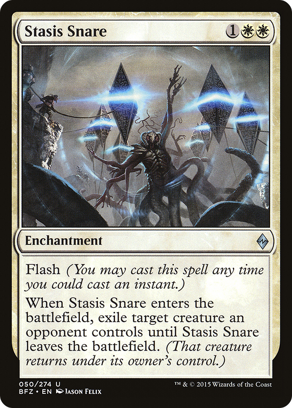 Stasis Snare (BFZ-050) - Battle for Zendikar