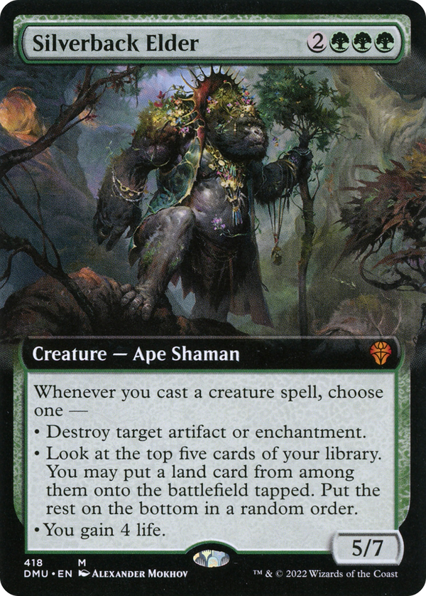 Silverback Elder (Extended Art) (DMU-418) - Dominaria United: (Extended Art)