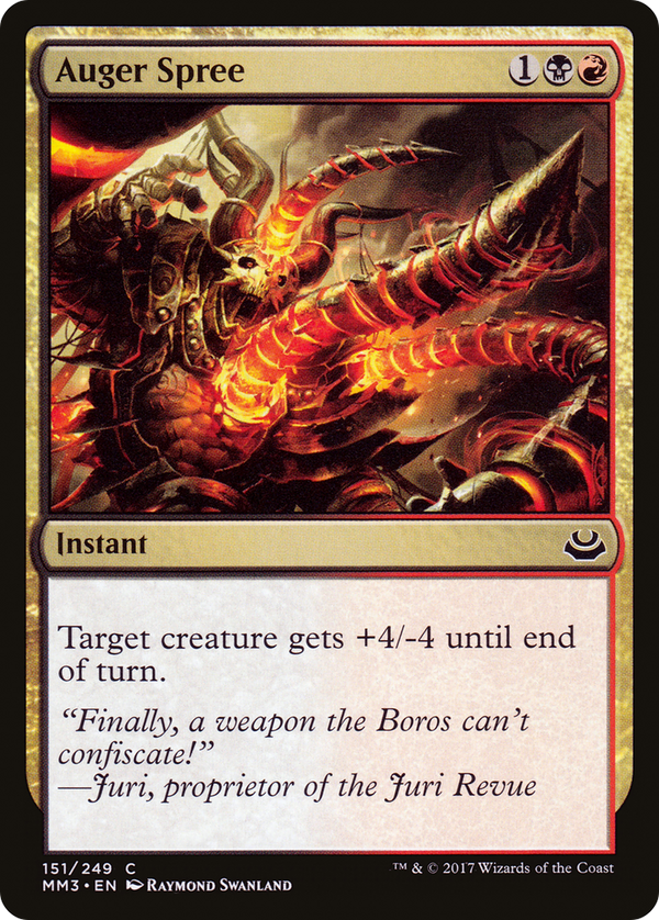 Auger Spree (MM3-151) - Modern Masters 2017