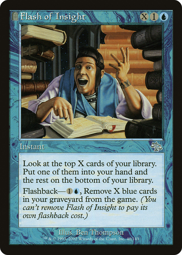 Flash of Insight (JUD-040) - Judgment: (tombstone) Foil