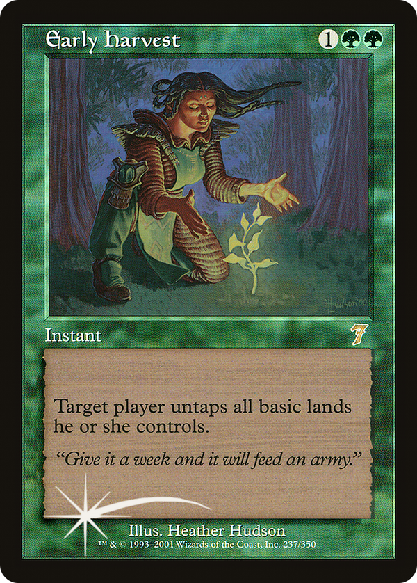 Early Harvest (7ED-237★) - 7th Edition Foil