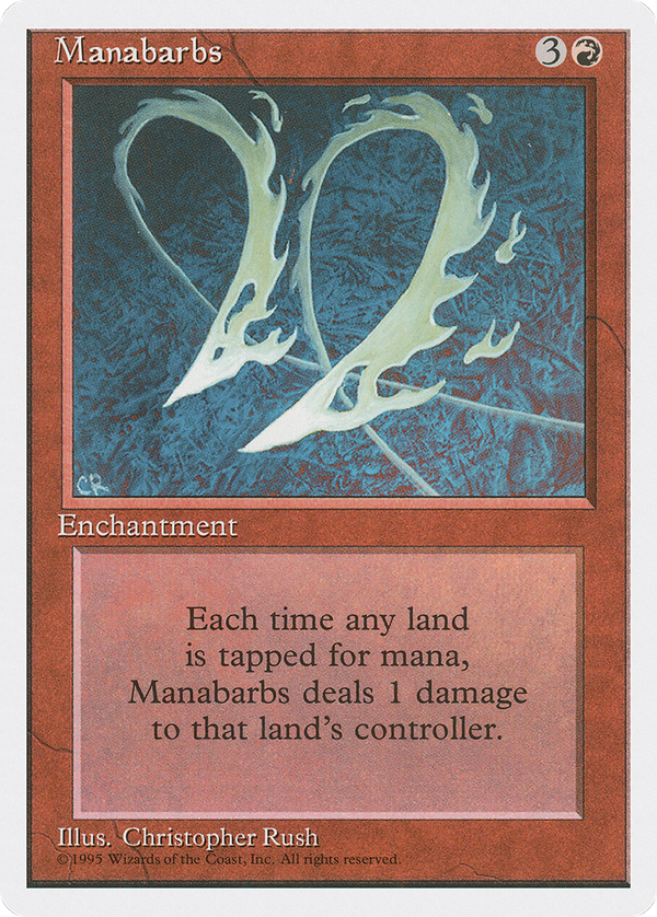 Manabarbs (4ED-) - Fourth Edition