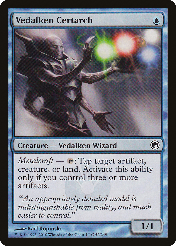 Vedalken Certarch (SOM-052) - Scars of Mirrodin