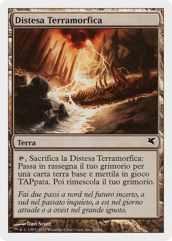 Terramorphic Expanse (Italian) - "Distesa Terramorfica" (L20) (PSAL-L20) - Salvat 2005