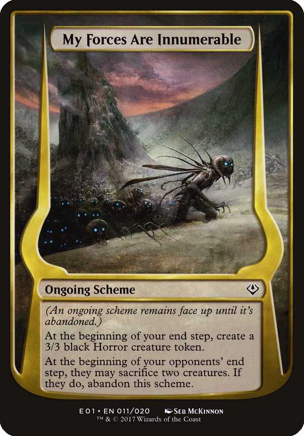 My Forces Are Innumerable (Archenemy: Nicol Bolas) (OVER-011) - Archenemy: Nicol Bolas Schemes