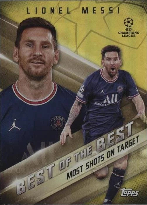 2021-22 Lionel Messi #BB-14 Uefa Champions League